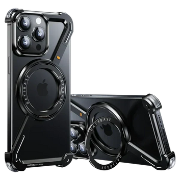 Corner Guard Titanium Magnetic Case - iPhone