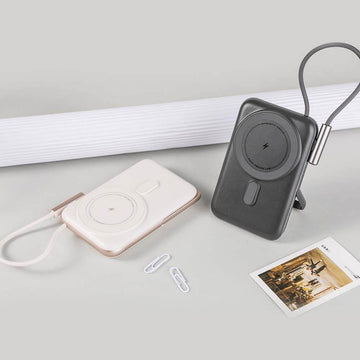 Rock Mag Grip 30W 10000 mAh Magnetic Wireless Power Bank